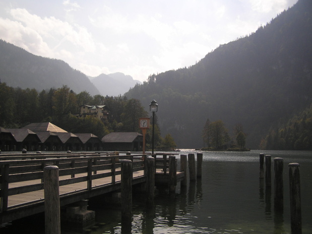 jazero Königsee pod Watzmanom