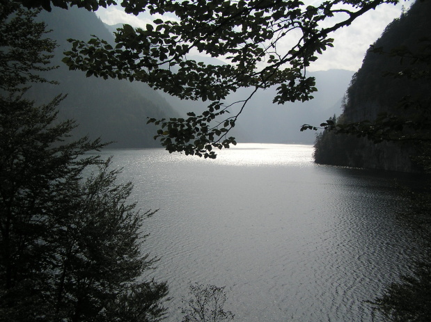 jazero Königsee pod Watzmanom