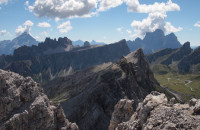 Dolomiti, Mt. Nuvolau (2574), Mt. Averau (2649)