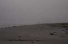 pochmúrna pláž